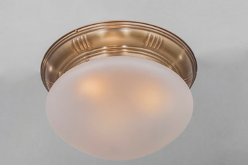 PRAGUE 30/1 - Brass ceiling light by Patinas Lighting - view 3